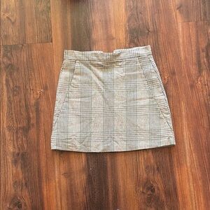 Elegant Checkered Pencil Skirt